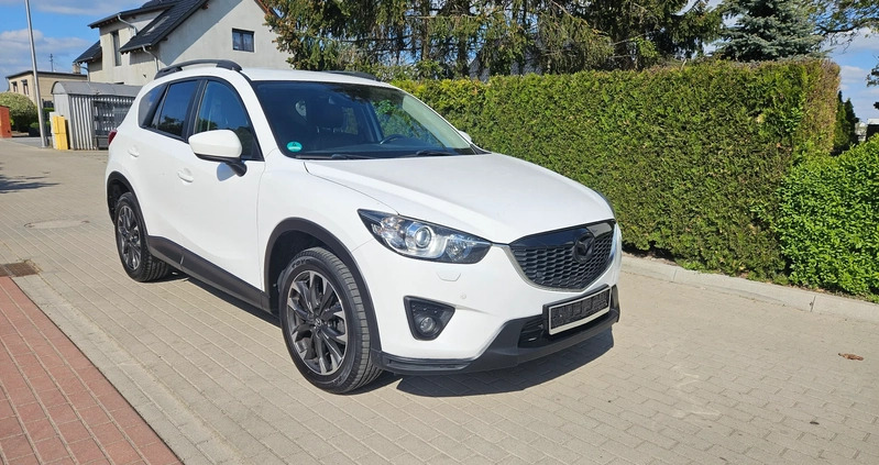 Mazda CX-5 cena 53900 przebieg: 143000, rok produkcji 2014 z Krobia małe 137